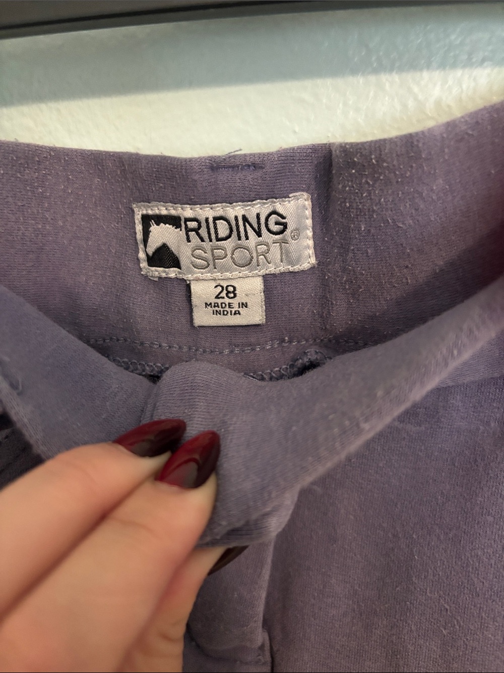 Purple Riding Breeches - Picture 3 of 3
